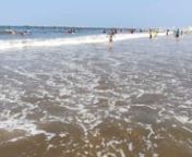 Egyptian Girls Enjoys Summer Beach In Ras El Bar Egypt