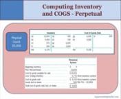 Fin Unit 7 Module 11 Lesson 33 2 computing inventory and COGS perpetual.mp4 from cogs