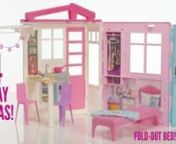 Barbie&#39;nin Taşınabilir Portatif Evi FXG54