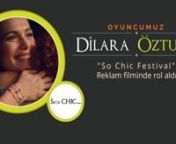 Oyuncumuz Dilara Öztunç&#39;un yer aldığı SoCHIC-Festival Kolye Reklam Filminhttps://maydonozajans.com/