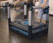 Revol is the perfect portable travel dog crate that looks just as good in your home.
