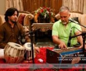 I have never undergone any training in singing or harmonium play. I came to the United States in 1970 as a six year old. My father is a mathematician who came to the US to teach American children higher math. But he happened to love desi music, all of it: geet, ghazal, qawwali, classical. And he shared that love with me. He helped me with the beautiful poetry. And I fell in love. Over time I even sang a bit and learned to play the harmonium so that I could accompany my father as well as myself.