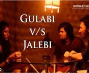 GULABI v s JALEBI - Telugu Short filmnnWhat happens when a painter, a filmstar and a writer start off smooth and get into an argument over reality? A telugu short film with a generous amount of english thrown in. nn*ingnPratyusha sharma: https://www.facebook.com/pratyusha.sh...nSatyadev Kancharana: https://www.facebook.com/satyadev.kanchnSrikanth Perepu: https://www.facebook.com/srikanth.perepunnWritten, edited and directed by Shashank Srivatsavayanhttps://www.facebook.com/shashank.v.snnA short
