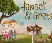 Download on your iPad today! Visit the App Store at: http://bit.ly/HanselGreteliTunesnnExperience Hansel &amp; Gretel - the classic Grimm&#39;s fairy tale - from the tip of your finger!Swipe Hansel&#39;s to make a breadcrumb trail, pull candy off the candy house to feed the kids, and push Gretel to help her defeat the evil witch! This iPad storybook includes 21-fully interactive pages, beautifully illustrated by Chilean artist, Pantoffel. nnCREDITSnThanks to Canon Logic for the use of their song