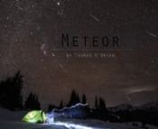 2014 Meteor ReelnA collection of time-lapse shots from the past 7 years of meteor showers. Please watch in HD if you can (you can see more meteors). The footage was shot during the Perseid, Geminid and Leonid Meteor showers.nnNEW EXTENDED EDIT http://youtu.be/GkB-6qYq50cnnIf you are interested in trying to photograph some meteors check out my blog post with a few basic tips on how to capture them http://muenchworkshops.com/blog/tips-for-photographing-meteor-showersnnAll footage shot and edited