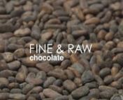 FINE &amp; RAW was started in a notorious Williamsburg, Brooklyn artist loft by Daniel Sklaar. A nonsensical obsession with chocolate inspired Daniel to begin making small chocolate batches. He shared them with friends then started delivering them on his bicycle to small local purveyors. The stock was good - the purveyors wanted more.nnFINE &amp; RAW’s mission is to save the world through silliness and chocolate!nnDirector &amp; Director of Photography: Andrew Whitlatch (awhitlatch.com)nAssist