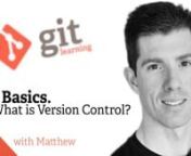 A meaningful discussion of the value of Git begins with a solid understanding of what version control is and what it does for software developers, document authors, and designers. In this screencast, Matthew McCullough shares the basic ideas of version control and the motivations for using it.