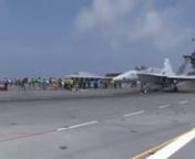 X-47B UCAS Stealth and FA-18 Super Hornet Operations USS Theodore Roosevelt (CVN 71) HD from 47b