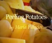 (Spoken word poetry written and read by Maria R. Palacios, Goddess on Wheels)nnnshe sat at the kitchen tablenpeeling potatoesnpeeling memoriesnnone in particularnof her youthnage 18 to be exactnnshe was at a neighbour&#39;s housenyou knownthe neighbour with the cute sonnthe friendly Italian womannwho could cook anythingnand made her own pastanfrom scratchnnthat night she was making dinnernsome dish that required potatoesnlittle onesnbig onesnheart-shaped onesnand even thosenthat had sprouted clawsns