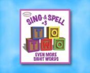 Here is another set of songs written to help children memorize the spellings of 30 more high frequency words. This program has been used with children from Kindergarten up to the beginning of third grade. With the words written out onscreen and fun movements choreographed to help with memorization, these fun songs help children easily memorize the spellings as they are able to learn the alphabet and begin writing. This set of songs also includes words with multiple meanings and spellings, such a