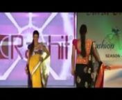 Latest Designer Sarees and Wedding Sarees fashion show by Rachit Fashion-Surat