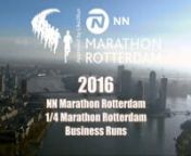 NN Marathon Rotterdam &#124; Aftermovie 2016 &#124; Sunday April 10th