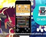Download Pokemon Games with Drastic 3DS for Android/iOS:-nhttp://bit.ly/2Gmffkqnfull working version, just needs a more powerful mobile hardware specs to run the games.