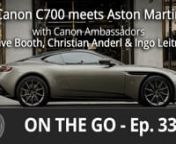 Read the full post here: https://www.cinema5d.com/?p=55127nnOn the first part of our ride with this group of Canon Ambassadors, we talk to Clive Booth about his experience with the new Canon C700, which he used during a high-profile gig for Hackett and Aston Martin.