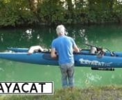 Consumer UpdatennIf you’re a kayaking, sailing or any sort of water activity enthusiast then you’ll love this next product we’re going to highlight. The Kayacat Cougar is the latest concept in watercraft and kayak design.nnIt allows you to sail, but it quickly converts to a narrow mode for paddling as a kayak. And this all fits in a backpack weighing as little as 13 pounds. But what makes it really unique is the Cougar’s versatility. Want to go kayaking? What about sailing? Slide seat ro