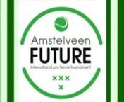 The Men&#39;s Final of the 2016 Amstelveen Future. Aleksandre Metreveli (GEO) vs Jelle Sels (NED)