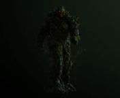 I pitched on Dark Universe before it became an animated movie. Here&#39;s an 8 second test of Swamp Thing I designed.nnArtist: Justin Goby Fields/Ironclad StudiosnVFX: Ingenuity StudiosnSound: Fletcher Alliston.