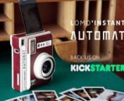Small, mighty and gloriously automatic, the Lomo’Instant Automat - https://shop.lomography.com/en/cameras/lomo-instant-automat - is the ultimate instant camera for fun and fuss-free everyday shooting. nPerfect for beginners and experts alike, the Lomo’Instant Automat automatically adjusts shutter speed, aperture and flash output for impeccably exposed shots in any and every light situation. nJam-packed with creative features, with the Lomo’Instant Automat you can shoot anything from selfie