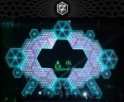 This video a live VJ performance using animations from Hexagonal 3D Cubes Volume 3, a projection mapping animation pack available to purchase at http://www.1000errors.com/shop/.nVJ Performance by VJ Harshil.nAnimations by 1000 Errors.