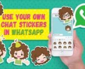 In this class, you will take your stickers from Illustrator to WhatsApp! nnnIt’s an easy process to follow along and by the end of this class, you will be able to chat using your own stickers.nnIt is for iOS and Android device users.nnThis is the second part of the “Turn yourself into a character” class. So If you don’t have your stickers designed yet, you can check out my previous class where I explain how to illustrate them.nnSign up for Skillshare Premium Membership through my referra