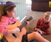 It may be cold outside but this will warm your heart. It’s a little girl singing and playing the guitar for her baby brother. The little boy has Down Syndrome and only has a 12-word vocabulary… but most of what he knows is thanks to songs like this. nnSource: https://www.facebook.com/fox5dc/videos/10155327097687061/