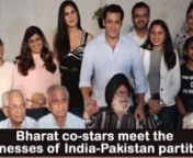 Salman Khan and Katrina Kaif who is currently riding high on the success of their recently released film Bharat were spotted in the city last night. Recently, the Bharat co-stars hosted a special screening for the families who separated during the India-Pakistan partition. Dressed in a white and black outfit, Salman Khan looked dapper. Katrina stunned in a black dress.