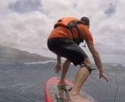 Kathy, Randy, Shep and I ride GoFoil Maliko 200 hydrofoil wings down the south shore of Maui. Conditions were epic!