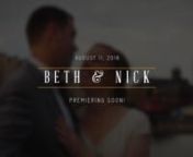 Beth &amp; Nick joined their lives together on August 11th, 2018 in Baltimore, MD! Here is their trailer! Highlights video to come! nnThank you to the fabulous vendor team for making this day a huge success:nnPhotography: An Endless Pursuit PhotographynVideography: Laurentina Photography + VideonCeremony Venue: Our Lady of Good Counsel Catholic ChurchnReception Venue: Rusty ScuppernDJ: Rockin&#39; RamaleynHair &amp; Makeup: Down the Aisle in StylenDay-of-Coordination: Coordination Co.nWelcome Basket