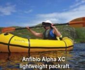 Anfibio Alpha XC packraft. Full review and more photos at Inflatable Kayaks &amp; Packrafts: https://wp.me/p14LRZ-3qO
