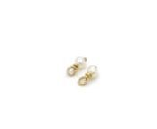 Teeny Tiny Pearl Drops for Sleeper Earrings in 9ct Gold from 9ct