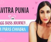 Pavitra Punia, who has been a part of several shows, has entered the Bigg Boss 14 house. The actress apart from other things dated Paras Chhabra and in a candid chat before entering the house, Pavitra opened up on her journey, why she hates when media refer her as Paras Chhabra’s ex and more.