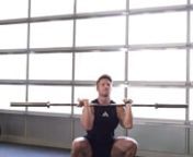 Barbell Front Squat from squat