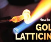 Want to make something that&#39;ll elevate your glass just that much more? Gold Latticino is an eye-catching fuming technique that will add a splash of color and dynamism to your next piece. In this episode of How to Blow Glass, Purr owner Chad and glassblower Michael go over this gold-fume technique in detail, making a solid cane of gold latticino, ready to apply to any piece. Have you seen any other kinds of heady techniques like this? Let us know in the comments!nnWant something with Gold Lattici