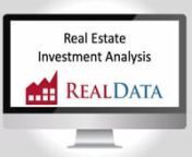 Version 20 of RealData&#39;s Real Estate Investment Analysis software...n https://www.realdata.com/p/reia/ ... now has you covered on all fronts - build and hold, buy and hold, value-add, fix and flip - you can now model any of these scenarios with this one software program.nn•tFor all types of income propertyn•tPowerful commercial income modulen•tPartnership module w/ advanced featuresn•tDevelopment analysis for value-add, renovation, even construction from ground upn•tUnmatched featu