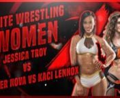 IGNITE Wrestling brings the best in indy wrestling matches right here to Florida.Watch us streaming worldwide on your favorite platforms. We are going back into our archives to our first women&#39;s triple threat match from 2017 nnAmber Nova vs Jessica Troy vs Kaci Lennox
