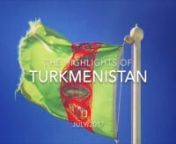 Highlights of my trip to Turkmenistan: Ashgabad, Darwaza gas crater (Gates of hell), Konye Urgench, Dasogouz. Filmed and edited on iPhone in July 2017.