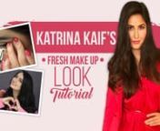 Katrina Kaif&#39;s personal style is very romantic and feminine, hence she always pairs all her looks with a fresh and pleasant no-makeup-makeup look. Seldom do we see her wearing crazy bold dark eyes or any quirky up-do. nKatrina&#39;s signature look is a fresh face of nude shades of makeup along with soft waves in her hair. Here is a step-by-step break down on how you can get her look. nWatch on for a detailed how-to on how to get this look. nnSubscribe: https://www.youtube.com/pinkvillannIf you like