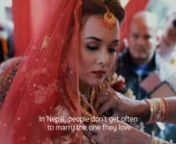 Akanksha, a young Newari girl getting married to the man she loves which is not often the cas in Nepal. Actually caste remains to be a barrier most of the time.