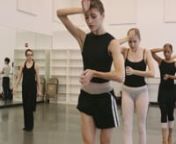 Go behind the scenes as Winning Works choreographer Mariana Oliveira creates the new work