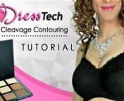 Learn how to contour your cleavage and how to make your boobs look bigger! Diana Vandenburg demonstrates how to effectively use a cleavage bra and contour makeup. Perfect for crossdressers, drag queens and transgender.nnVisit DressTech at http://ProCrossdresser.com