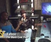 Taboo remembers a rap session that Justin Timberlake had with him and his fellow Black Eyed Peas.nnHosted by Albert Lawrence on Talk of Fame