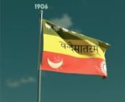 3D animation of our Indian Flag from pre Independence. Bhagath Goud Flag video