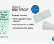 Instant Non-Surgical NECK RESCUE Neck lift tightening strips to improve the appearance of the necklinenIf you’re like most women, you took your tight, smooth, and contoured neckline for granted until somewhere around your 30th or 40th birthday, at which point you realized that your skin won’t stay that way forever. Though the majority of cosmetic anti-aging products and treatments focus on facial wrinkles, the neck needs just as much TLC.nFortunately, you don’t need to undergo an elaborate