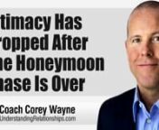 What you should do when the honeymoon phase is over and you’re less interested in physical intimacy.nnIn this video coaching newsletter I discuss an email from a female viewer who is dating a guy who has read 3% Man, 5 times. They have been together for almost a year now. She says the honeymoon phase is over and her boyfriend is less interested in sex and intimacy. She is afraid to bring it up when she is really horny so instead she says nothing and ends up feeling like she is undesirable. Her