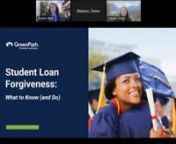 After 2 ½ years of federal student loans being on pause, recent announcements of relief, including loan forgiveness, mean there is a lot of new information to navigate. Join GreenPath Financial Wellness for clarity on the current status of federal student loans and what you need to do now.n nYou will walk away with clear next steps to take advantage of relief programs you may be eligible for and to prepare for payments to resume in early 2023. You will also learn how to recognize and avoid sc