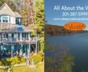 Book All About the View today! &#124; https://www.deepcreekvacations.com/booking/all-about-the-viewn────────────────────────────────────────nnAll About the View is a remarkable lakefront home that encompasses all the qualities that make a vacation truly great. Its unique design, desirable amenities and ideal location combine to create the perfect venue for a vacation with family and friends. Gathering together in the Grea