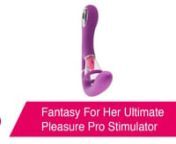 https://www.pinkcherry.com/products/fantasy-for-her-ultimate-pleasure-pro-stimulator (PinkCherry US)nhttps://www.pinkcherry.ca/products/fantasy-for-her-ultimate-pleasure-pro-stimulator (PinkCherry Canada)nn--nnBefore we dive into lots of detail about the Fantasy For Her Ultimate Pleasure Pro Stimulator, we have to say that it might just be THE most function packed pleasure tool we&#39;ve ever met - and we&#39;ve met many! The Ultimate Pleasure Pro is not just a clitoral suction tool, though it&#39;s a fanta