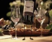 Meet Tipsy, a puppeteered wine bottle character enhanced with photo real animation that sings about the film festival in Sonoma. He loves film. He loves good food. And he loves to drink – a little too much.nn