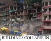 x2mate.com-Himachal Pradesh Landslide _ Buildings Collapse Due to Landslides In Kullu District from kullu x
