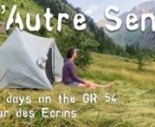 This film documents my 6-day solo walk from 11-16 July 2023 in the Parc des Écrins, a national park that is located in the French Alps. I followed the route of the long distance path GR 54: The Tour de L’Oisans et des Écrins, which is usually shortened to: the Tour des Écrins or, simply: GR 54. In French, GR stands for ‘Grande Randonnée’. Randonnée means ‘walk’ and ‘grande’ in this context encapsulates three meanings: ‘great’, ‘big’ and ‘long (distance)’. Marked wi